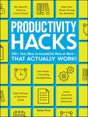 cover image of Productivity Hacks